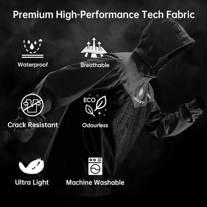 Sauna Suit for Men Sweat Sauna Jacket Pant Gym Workout Sweat Suits