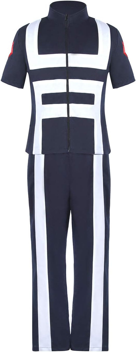 BNHA MHA Gym Uniform UA Training Uniform Deku Cosplay PE Outfit