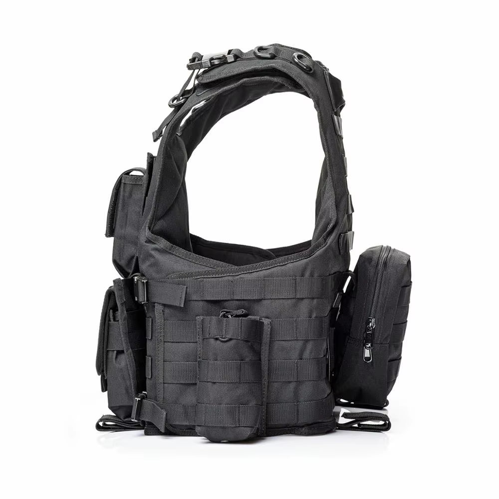 YAKEDA 2019 Tactical Vest Camouflage Body Armor Sports Wear Hunting Molle Bulletproof Black