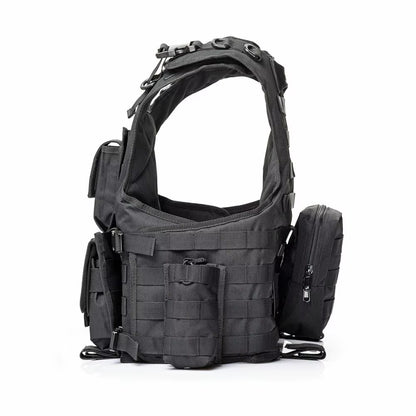 YAKEDA 2019 Tactical Vest Camouflage Body Armor Sports Wear Hunting Molle Bulletproof Black